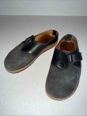 Haflinger Textured Weave And Leather Cork Sole Clogs